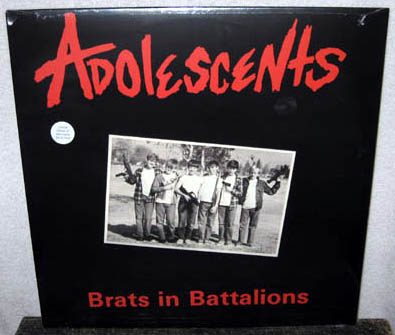 ADOLESCENTS "Demos 1980-1986" LP (Frontier) Green Vinyl